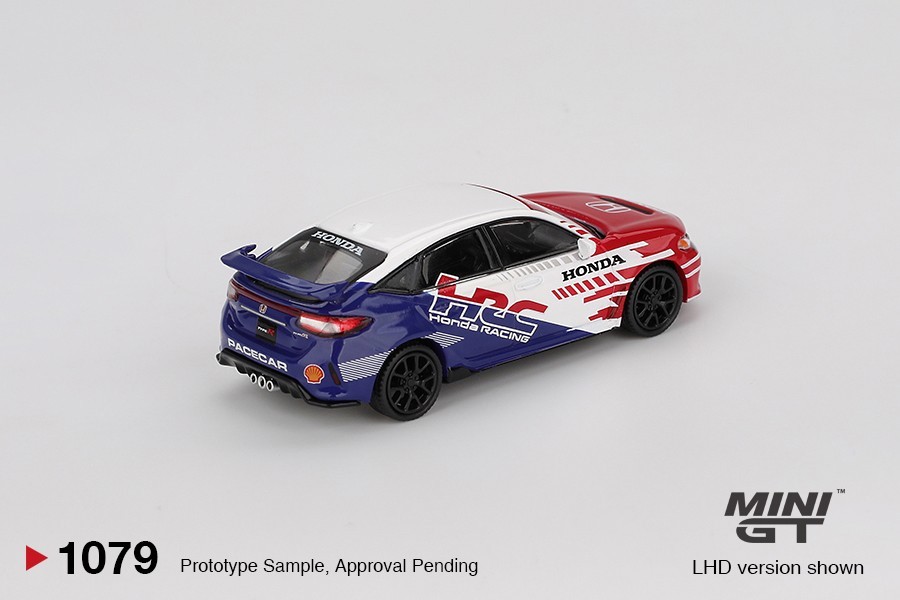 Mini GT 1:64 Honda Civic TYPE R 2024 Pace Car HRC #1079 | eBay