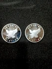 2-Sunshine Silver Eagle Rounds .999 Fine Silver (1 Troy oz. Each)