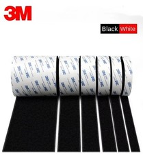 3M Hook and Loop Tape with Adhesive, Heavy Duty Self Sticky Interlocking Tape, S
