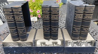 Lot Of 281 Vintage Keystone View Tour Of The World Stereographic Cards