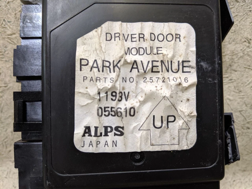 Driver Left Front Door Module Multifunction Fits 98-05 BUICK PARK AVENUE AVE a55 - Image 2 of 4