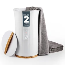 Live Fine Towel Warmer | Bucket Style Luxury Heater with LED Display, Adjusta...