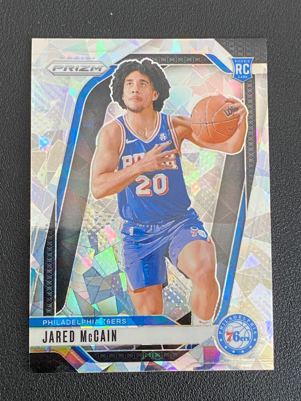 Jared McCain 2024-25 Panini Prizm Rookie Ice #222