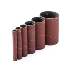 11204 4.5 Sanding Sleeves for Spindle Sander | 80 Grit | Aluminum Oxide Sandpape