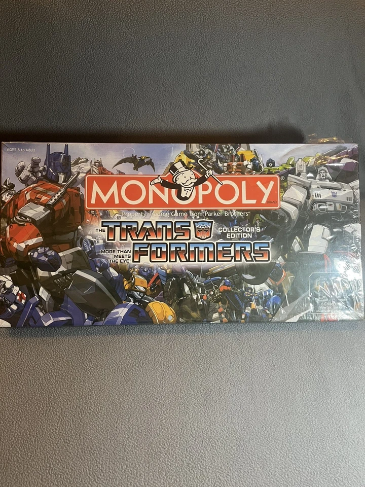 Monopoly The Transformers Collector's Edition USAopoly Parker Brothers 2007 - Image 2 of 4