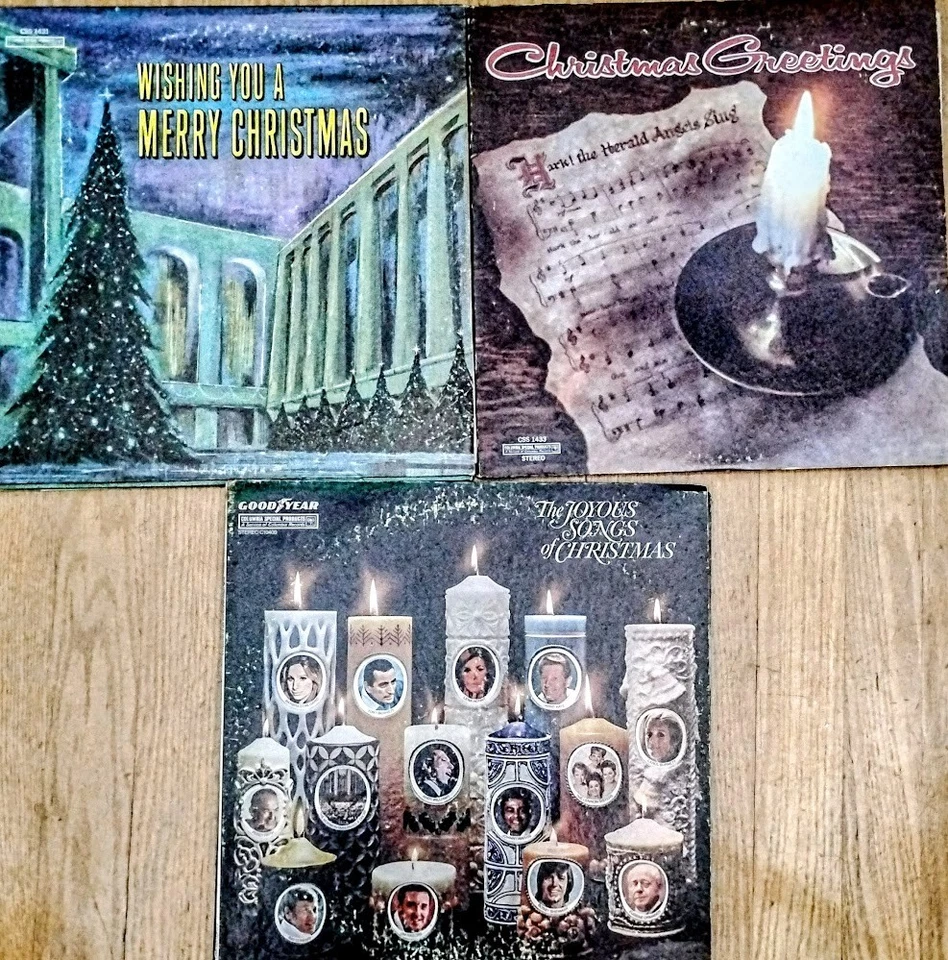 Christmas Vinyl LP Compilation Lot of 9 Country Pop Jazz Bing Elvis Como Haggard - Imagem 3 de 4