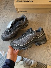 Salomon XT-SLATE Advanced Black Ebony UK 7 BNWT Unisex Trainers Hiking Shoes