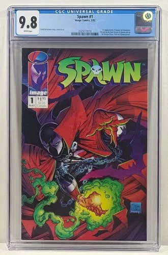 Spawn #1 CGC 9.8 graded comic