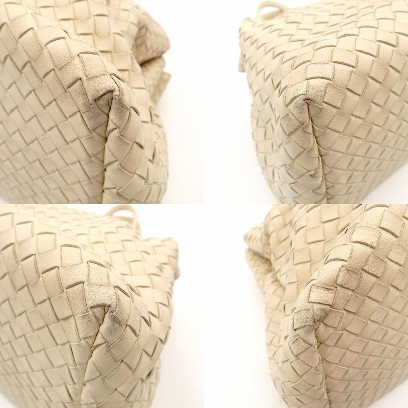 Bottega Veneta Intrecciato Roma Beige Leather Tote Bag 7-11-678 thumbnail 6
