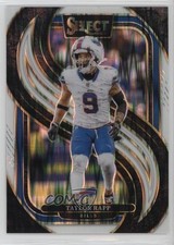 2024 Panini Select Premier Level White Shock Prizm 129/199 Taylor Rapp #195 qf4