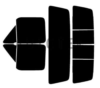 PreCut All Sides Window Film Any Tint Shade For Ford F250 Regular Cab 1992-96