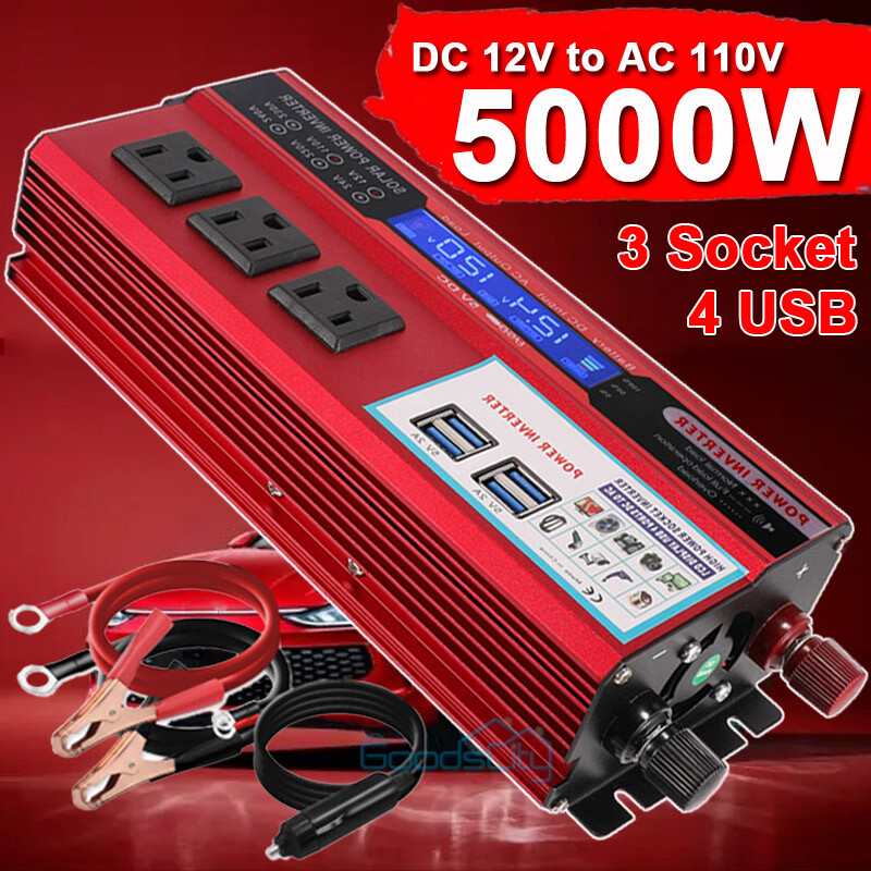 6000W Complete Solar Panel Kit +Solar Power Generator 100A Home 220V