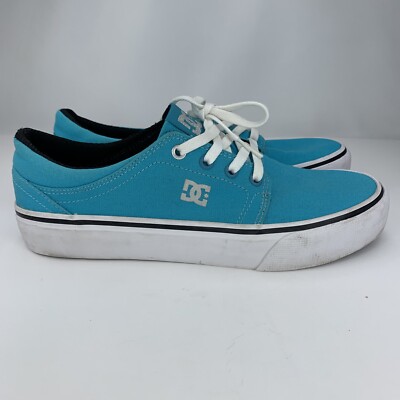 DC Women's Shoes Size 7.5W Trase TX Bright Teal Blue Ocean