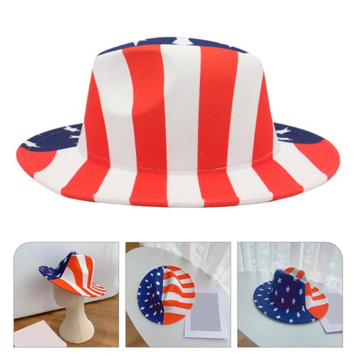 Jazz Hat Man Women's American Flag Cowgirls Us
