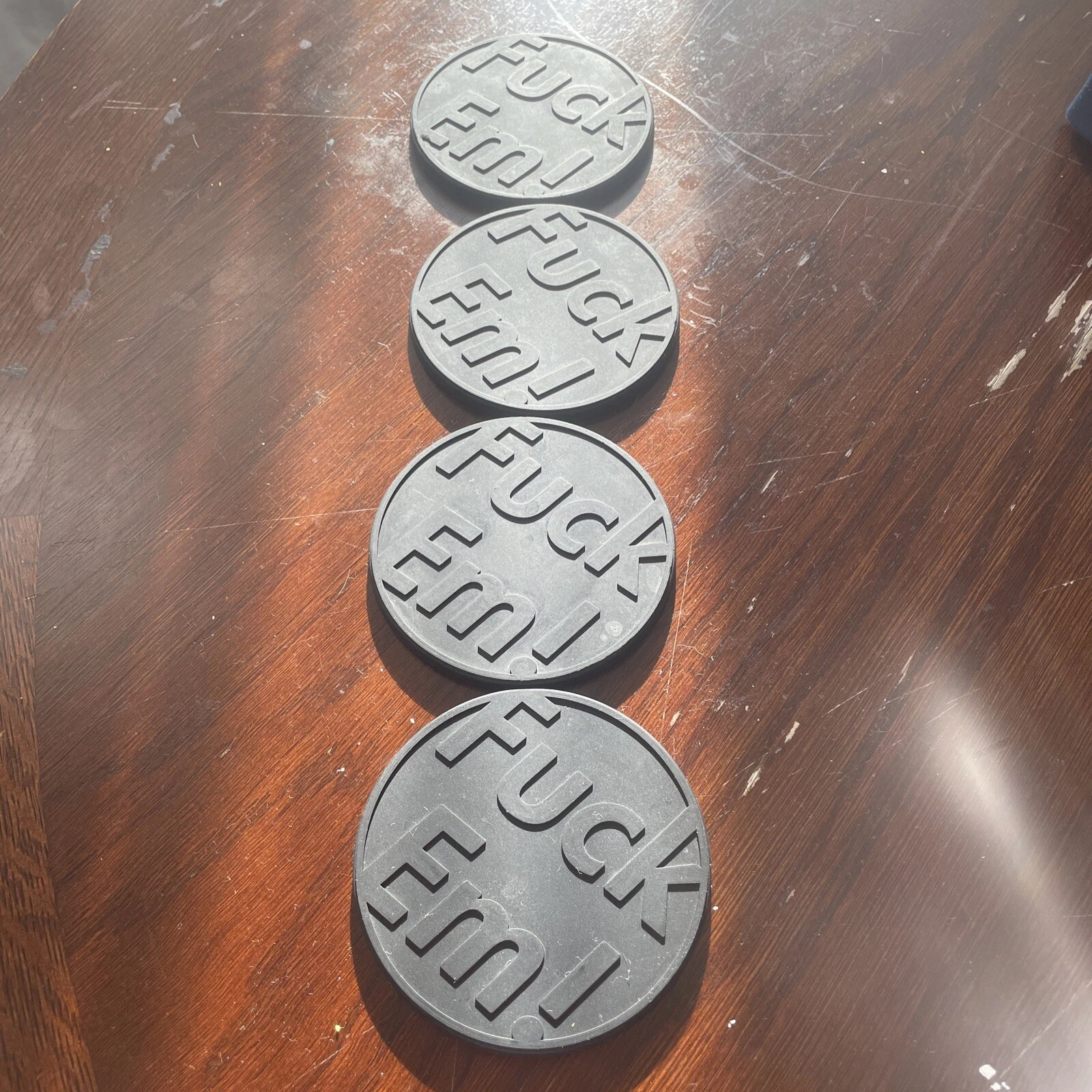 supreme 2014 f**k em coaster   Palace, Bape, Accessories