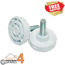 2X GENUINE BEKO FRIDGE FREEZER ADJUSTABLE FEET GLIDER FOOT 4203930100