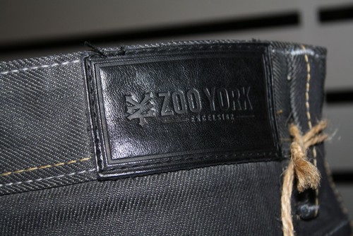 Zoo York Jeans Brooklyn Size 29x32 Black Blue New Slim Fit Lower Rise - Picture 5 of 8