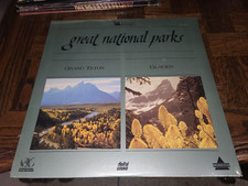 New Readers Digest Great National Parks Grand Teton  Glacier Laserdisc LD