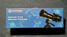 AstroLite ST-AZ30-70400 Black 70mm Aperture 400mm Focal Refracting Telescope OBO