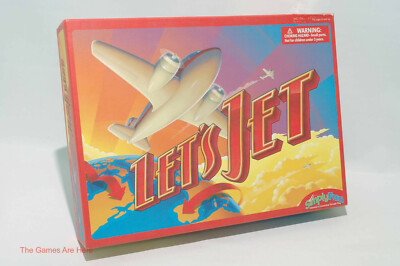 Let's Jet Board Game - Simply Fun 2010 COMPLETE