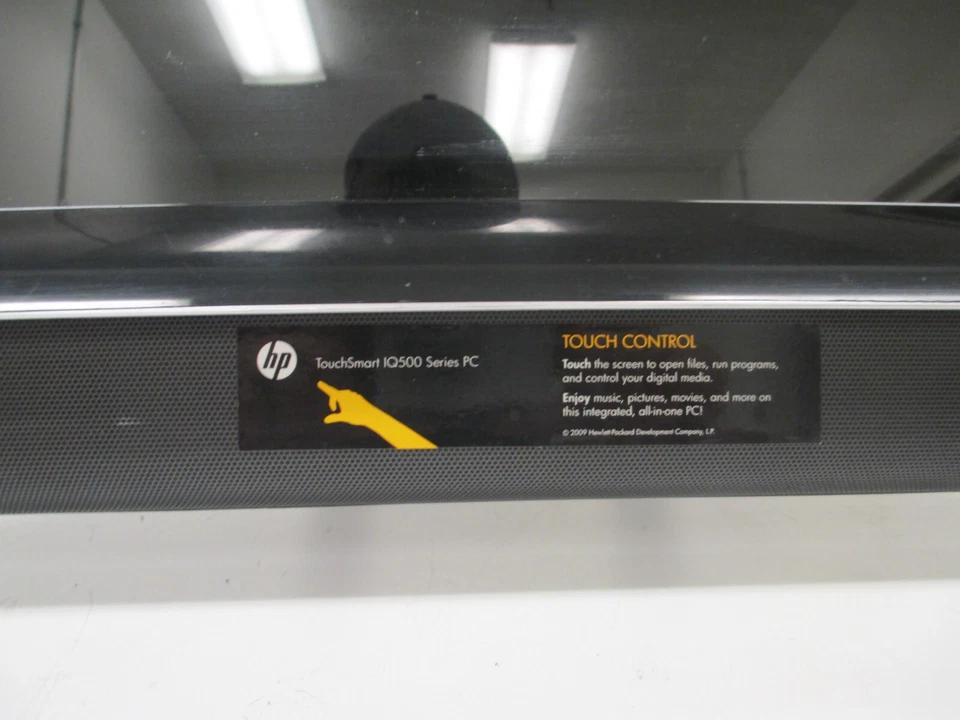 HP TouchSmart IQ500 22” Intel  C2D/T6400 @2.0Ghz 500GB HDD win10pro 4GB RAM - Image 2 of 4