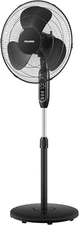 16'' Pedestal Remote Control, Oscillating Stand up Fan 7-Hour Timer, 3-Speed and