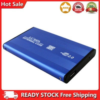2.5 Inch USB 2.0 SATA External Mobile Hard Disk Box Aluminum Alloy Shell DE