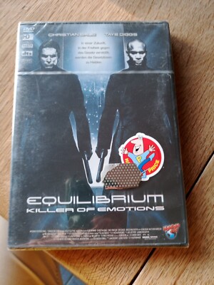Equilibrium- Killer of Emotions- Christian Bale, Tyle Diggs DVD NEU