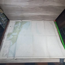 Wall Map Louisiana 1984 Original Vintage United States Gulf Coast Isles Point Au