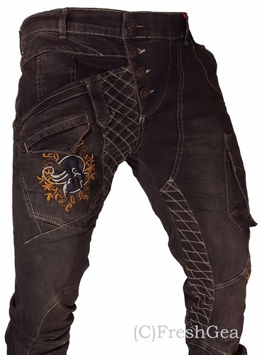 New Mens Genuine Bar of Denim Jeans 