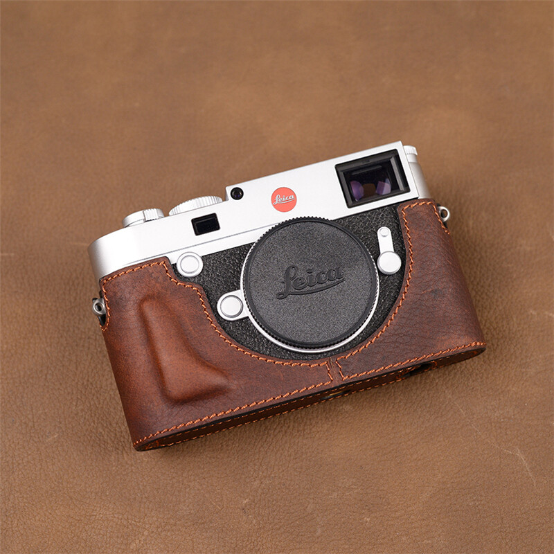 Genuine Leather Half Case For Leica M10 M10M M10R Camera Retro