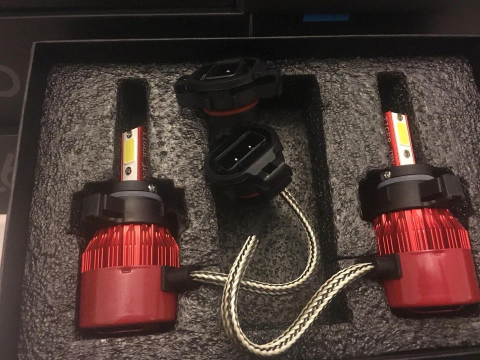 2 5202 Bombillas LED Antiniebla Conversión Luces Blancas Ajuste GMC Sierra 2007-2023 Niebla Foto 4 de 4