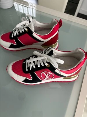 Exklusive Sneaker v. Louis Vuitton Gr. 37-38 , weiß, blau, pink neuwertig !! - Bild 1 von 4