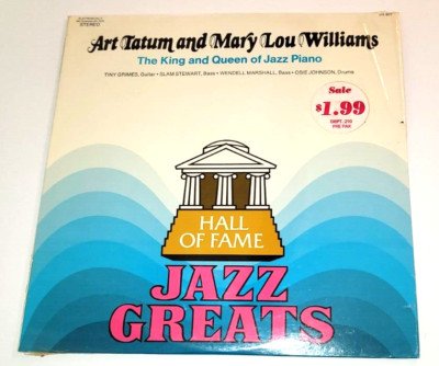 SEALED JAZZ LP  KING & QUEEN OF JAZZ PIANO ART TATUM & MARY LOU WILLIAMS JG-607