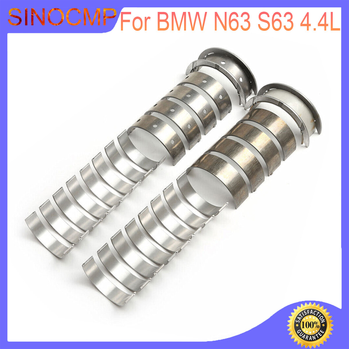 N63 S63 Engine Main & Rod Bearing Set For BMW 750Li M5 X5 X6 M F10 F85