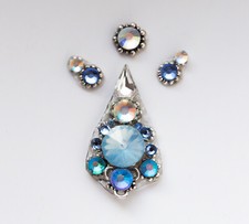 Tribal Bindi Lucid Dream ATS Tribal Fusion FCBD Style Belly dance Face Jewelry