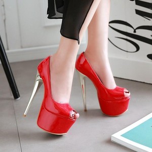 platform heels for work