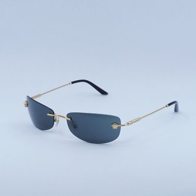 New VERSACE VE2279 100287 Gold/Dark Grey 60-18-135  display picture 1