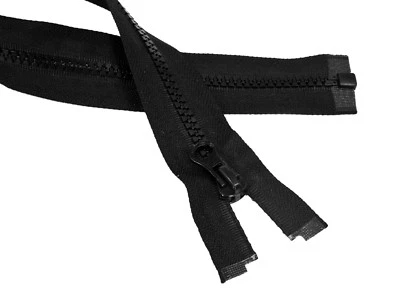 Reißverschluss teilbar grob 5mm Kunststoff 56 58 62 64 66 68 72 74 76 78 82 84cm