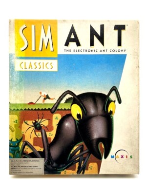 Sim Ant Classics Big Box PC 3.5'' Floppy Disc DOS 3.0 Complete