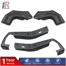 Front Bumper Brackets Black For 1994-2000 Chevrolet/GMC C-K Series Set of 4