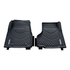 OEM Freightliner 108SD & 114SD Black Rubber Floor Mats With Logo – Heavy Duty, Waterproof