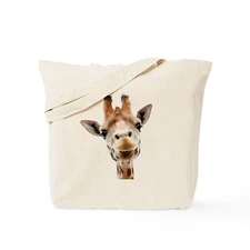 CafePress Giraffe Face New Profile Tote Bag (1019324908)