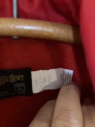 Vintage IH Zip Up Coat Size Large By Swingster - Picture 4 of 5