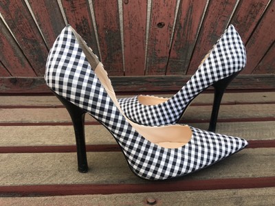guess checkered shoes