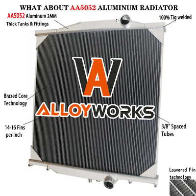 US Radiator Fits 05-07 Volvo/Mack Truck CX,CXN,Vision, 97 & Up VN,VNL,VNM Models