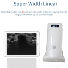256 Super Width Linear Wireless Ultrasound  Linear Color doppler version