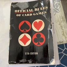VTG Official Rules of Card Games 57th Edition The United States Playing Card Co.