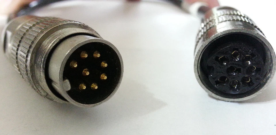 FCT CA-TC-26272-0M5 Antenna Control Cable 1-1/2'  0.5meter Long 8-PIN Cable NEW - Image 4 of 4