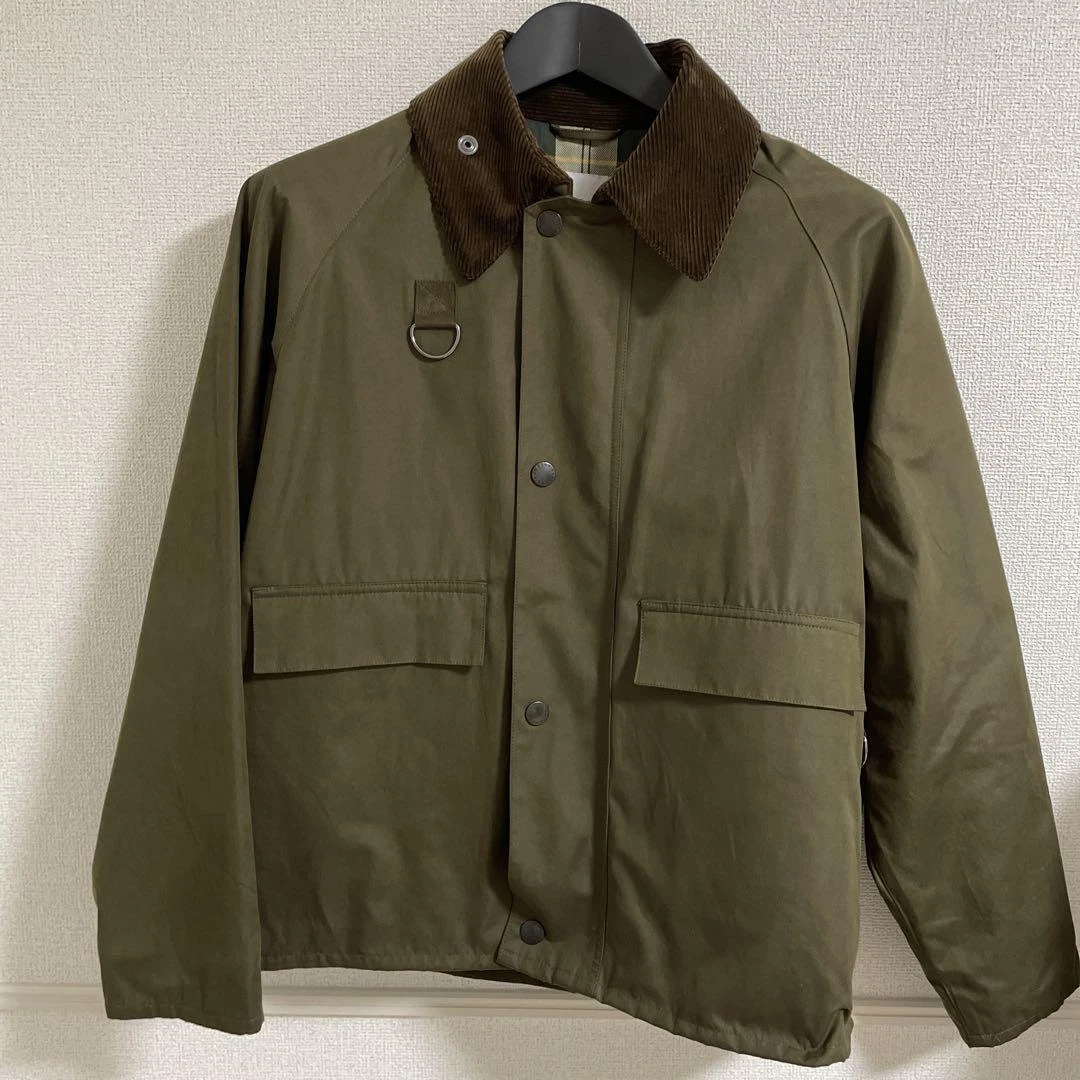 Barbour Spey non-oil jacket size 38 olive from Japan